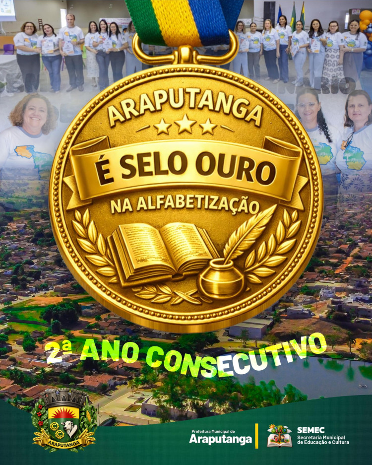 SELO OURO NA ALFABETIZAÇÃO | 2º Ano Consecutivo